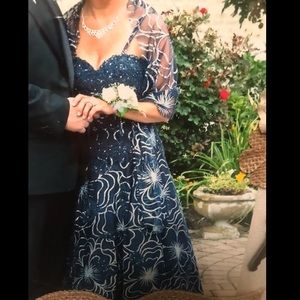 Jovani Gown navy blue